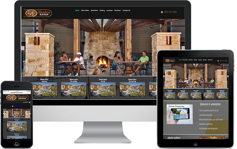 Responsive apartment website design